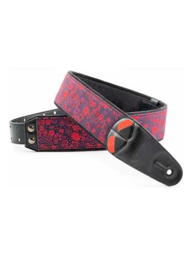 RightOnStraps Daisy Колан за китара Red