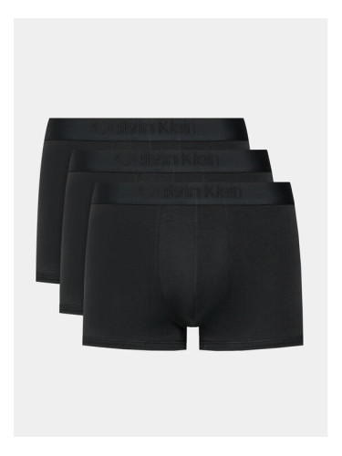 Calvin Klein Underwear Комплект 3 чифта боксерки 000NB3651A Черен