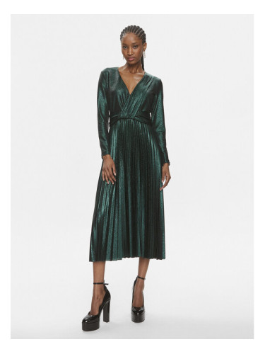 Nissa Коктейлна рокля RS14456 Зелен Regular Fit