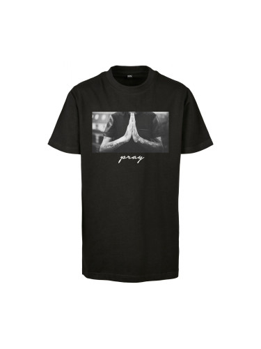 Children's T-shirt Pray Tee black