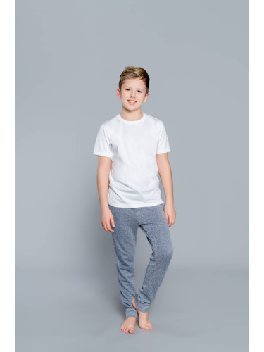 Children's T-shirt with short sleeves - white
