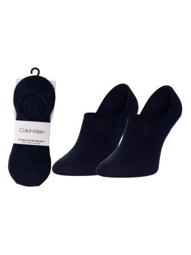 Calvin Klein Man's 2Pack Socks 100001919 Navy Blue