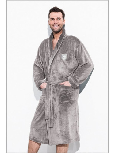 Bathrobe Boris Grey