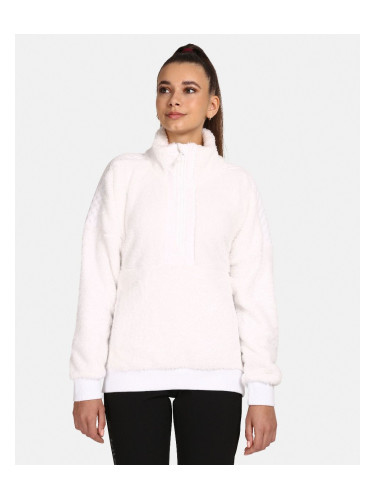 Women's white warm sweatshirt Kilpi LIVAE-W