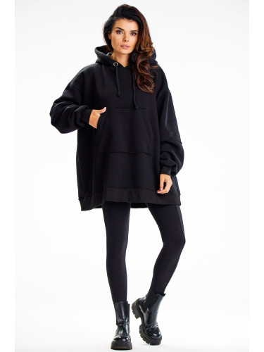 Infinite You Woman's Hoodie M332 Black