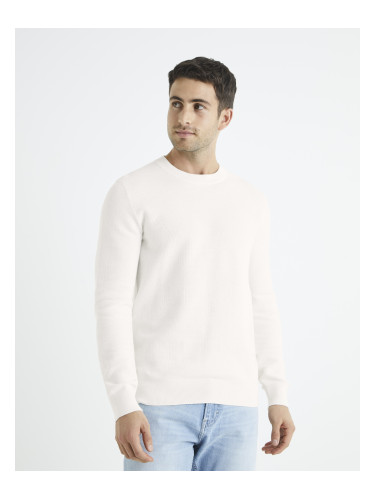 Celio Sweater Bepic with round neckline - Men