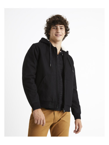Celio Zippered Jacket Cuhoodie - Men