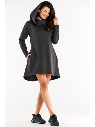Infinite You Woman's Dress M328 Graphite