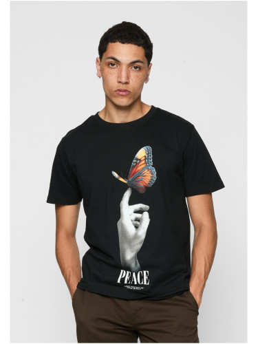 Black Peace Butterfly T-Shirt