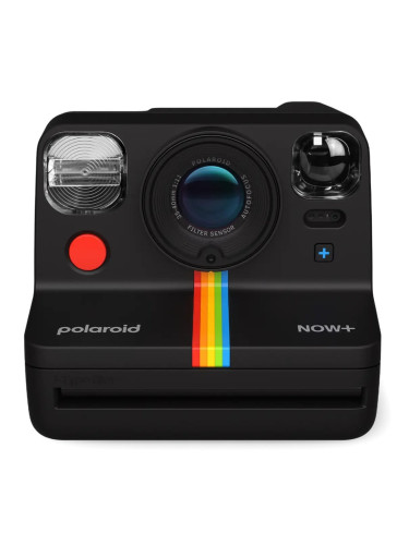Фотоапарат Polaroid Now+ Gen 2, моментални снимки, светкавица, автофокус, Bluetooth, черен