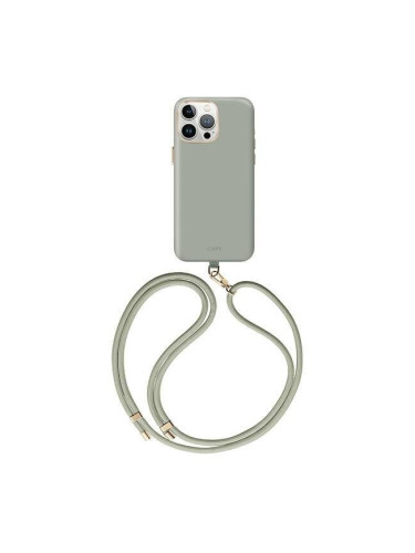 Гръб UNIQ Coehl Creme MagSafe - iPhone 15 Pro Max soft sage