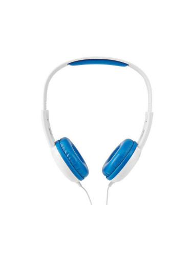 Nedis HPWD4200BU - Кабелни слушалки сини/бели
