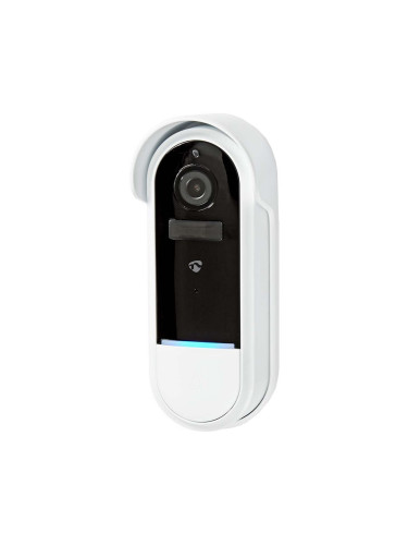 Nedis WIFICDP30WT - Видео звънец за врата със сензор за движение 2600 mAh Wi-Fi IP54