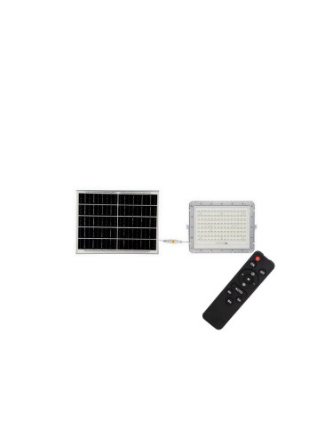 LED Екстериорен соларен прожектор LED/20W/3,2V 4000K бял + д.у.