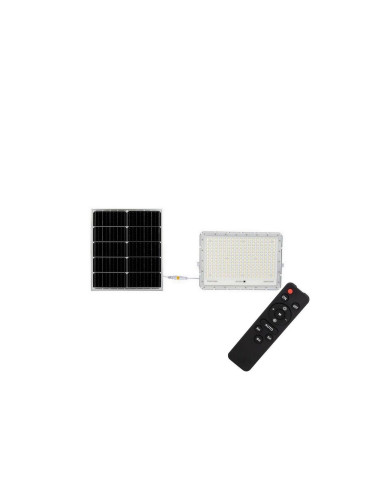 LED Екстериорен соларен прожектор LED/30W/3,2V 6400K бял + д.у.