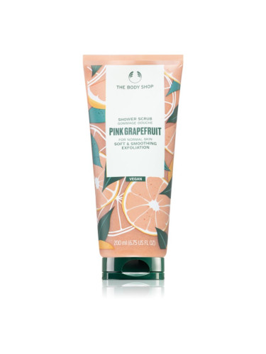 The Body Shop Pink Grapefruit Shower Scrub пилинг за тяло 200 мл.