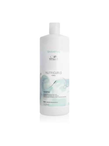 Wella Professionals Nutricurls Curls нежен мицеларен шампоан за къдрава коса 1000 мл.