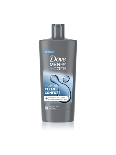 Dove Men+Care Clean Comfort душ гел за лице, тяло и коса 700 мл.