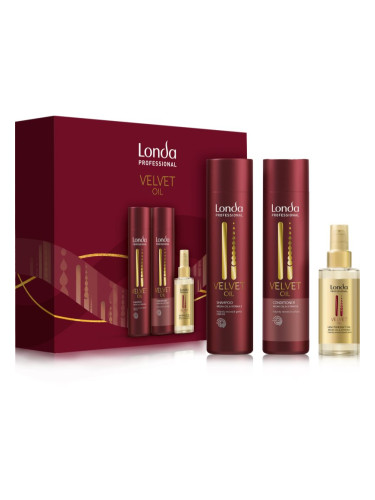 Londa Professional Velvet Oil подаръчен комплект (за суха и нормална коса)