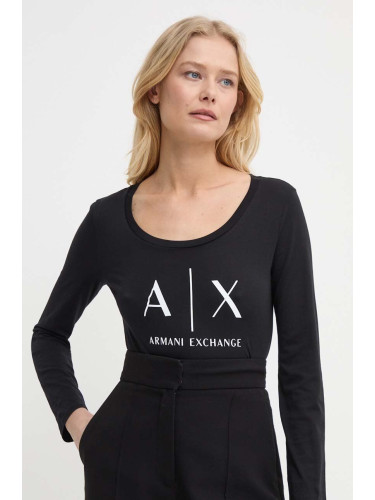 Armani Exchange - Блуза с дълъг ръкав