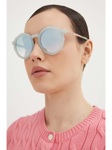 Слънчеви очила Armani Exchange в сиво