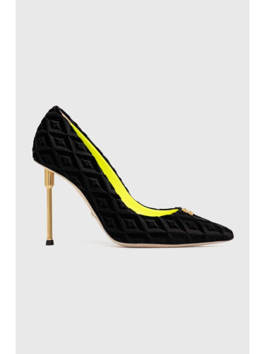Обувки с тънък ток Elisabetta Franchi в черно SA32L36E2