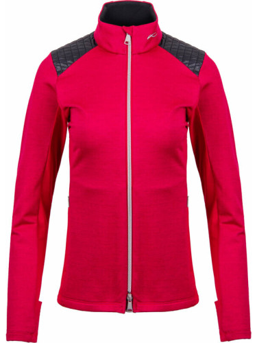 Kjus Womens Radun Midlayer Jacket Cranberry 36 Яке