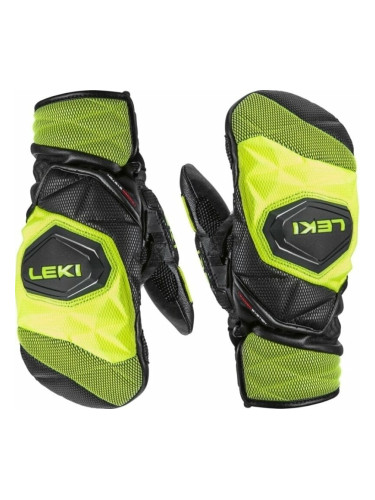 Leki WCR Venom 3D Junior Mitt Black/Ice Lemon 7 СКИ Ръкавици