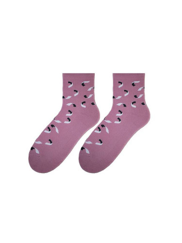 Socks Bratex D-005 Women Women's Winter Half-Terry Pattern 36-41 pink 036