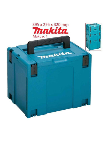Куфар за инструменти, пластмасов, Makita Makpac 4 (821552-6), 395x295x320мм