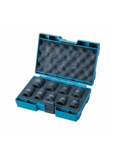Вложки 1/2", 8-21 мм, 9 части, Makita B-66232, ударни