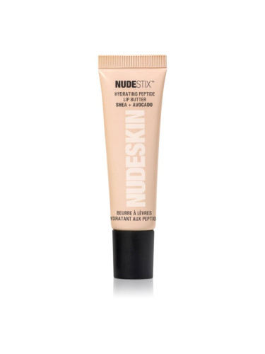 Nudestix Nudeskin Hydrating Peptide Lip Butter дълбоко подхранващо масло за устни цвят Dolce Nude 10 мл.