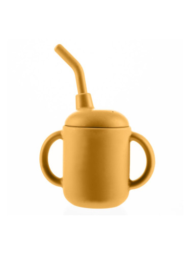 Zopa Silicone Mug чаша 2 в 1 Mustard Yellow 1 бр.