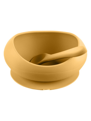 Zopa Silicone Tableware Set комплект за хранене Mustard Yellow 1 бр.