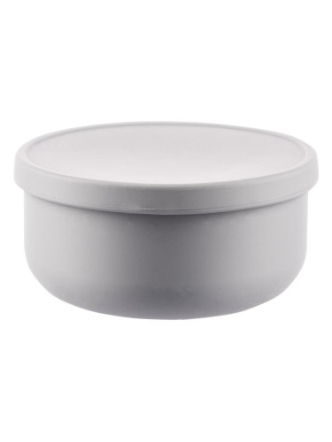 Zopa Silicone Bowl with Lid силиконова купичка с капачка Dove Grey 1 бр.