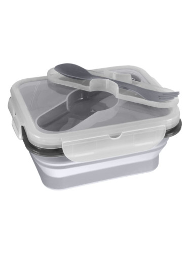 Zopa Silicone Lunch Box Small комплект за хранене Dove Grey 15x7,5 cm 1 бр.