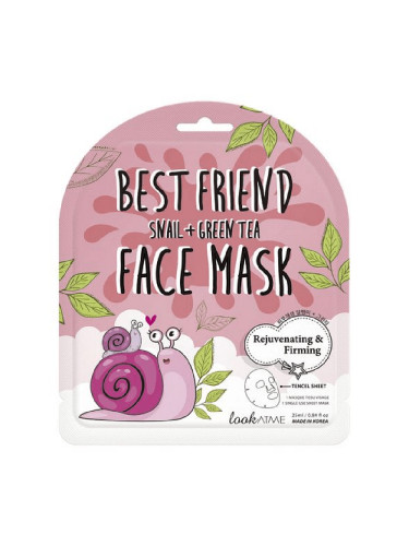 lookATME | Best Friend Snail + Green Tea Face Mask, 25 ml