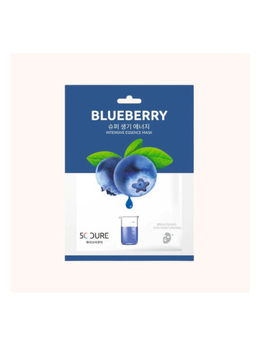 5C CURE | Blueberry Intensive Essence Sheet Mask, 25 ml