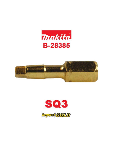 Торсионен накрайник SQ3, 25mm, Makita B-28385