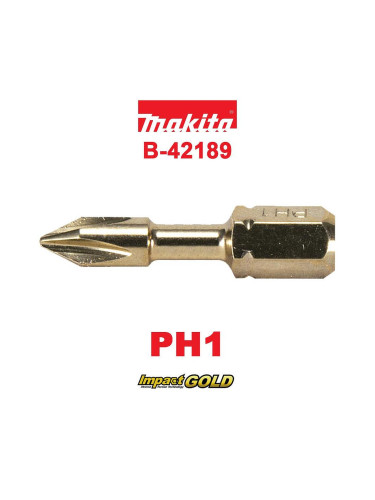 Торсионен накрайник PH1, 30mm, Makita B-42189