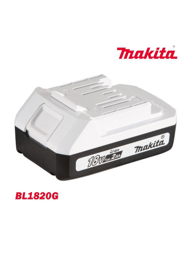 Батерия акумулаторна Makita BL1820G (191N69-0), 18V, 2Ah, Li-ion, G-series