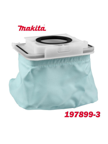 Торба филтърна за прахосмукачка, 42x160x240мм, за многократна употреба, Makita 197899-3
