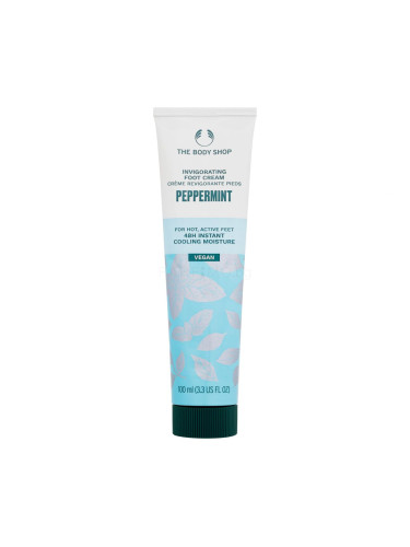 The Body Shop Peppermint Invigorating Foot Cream Крем за крака за жени 100 ml
