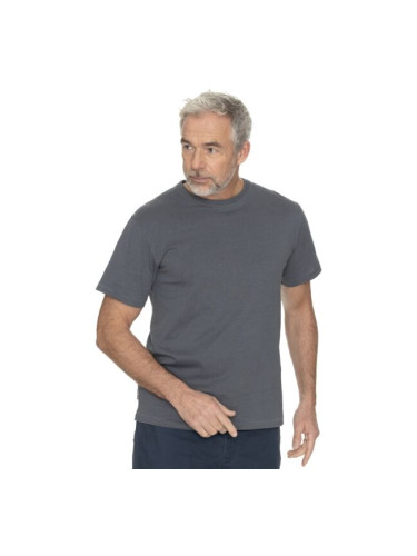 BUSHMAN AGAR Мъжка тениска, тъмносиво, размер