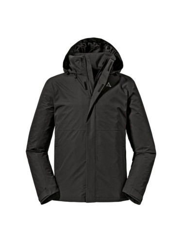 Schöffel GMUND Дамско яке с устойчивост на вода и вятър, черно, размер