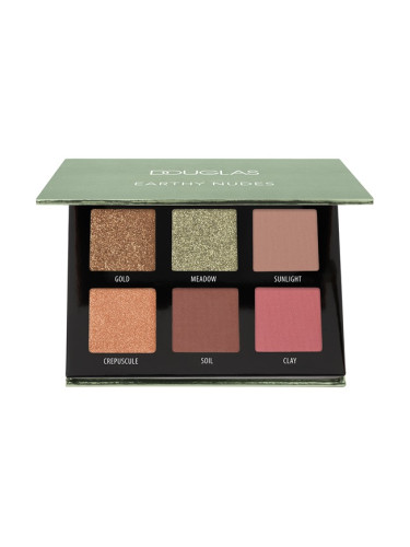 Douglas Earthy Nudes Mini Eyeshadow Palette Сенки палитра  7,5gr
