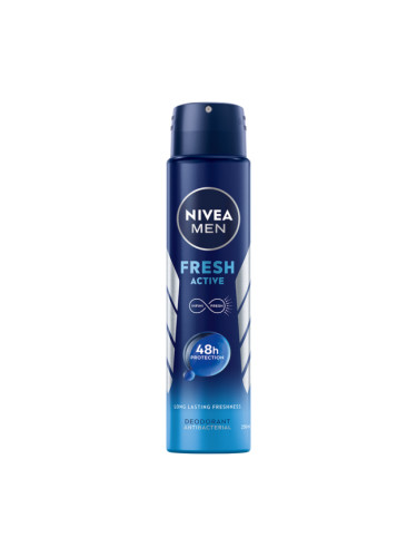NIVEA MEN Fresh Active Spray XL size Део спрей мъжки 250ml
