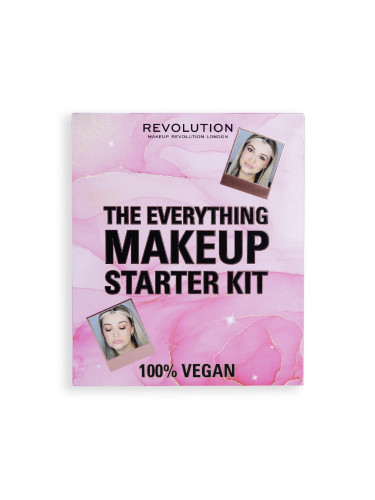 КОМПЛЕКТ Makeup Revolution The  Everything Makeup Starter Kit Палитра дамски  