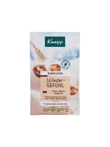 Kneipp Winter Feeling Saffron, Chestnut and Shea Butter Соли за вана за жени 60 g