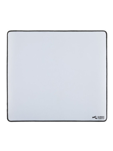 Подложка за мишка Glorious - XL, гейминг, бяла, 460 x 410 x 2mm